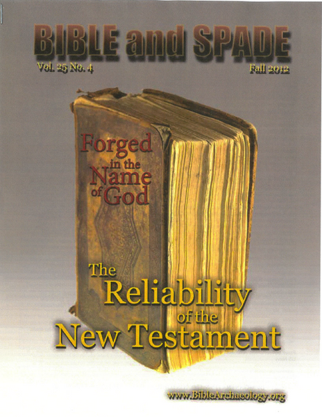 2012 Bible and Spade Digital Back Issues