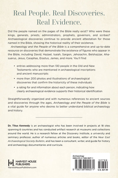 Archaeology and the People of the Bible
