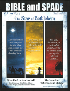 2016 Bible and Spade Digital Back Issues