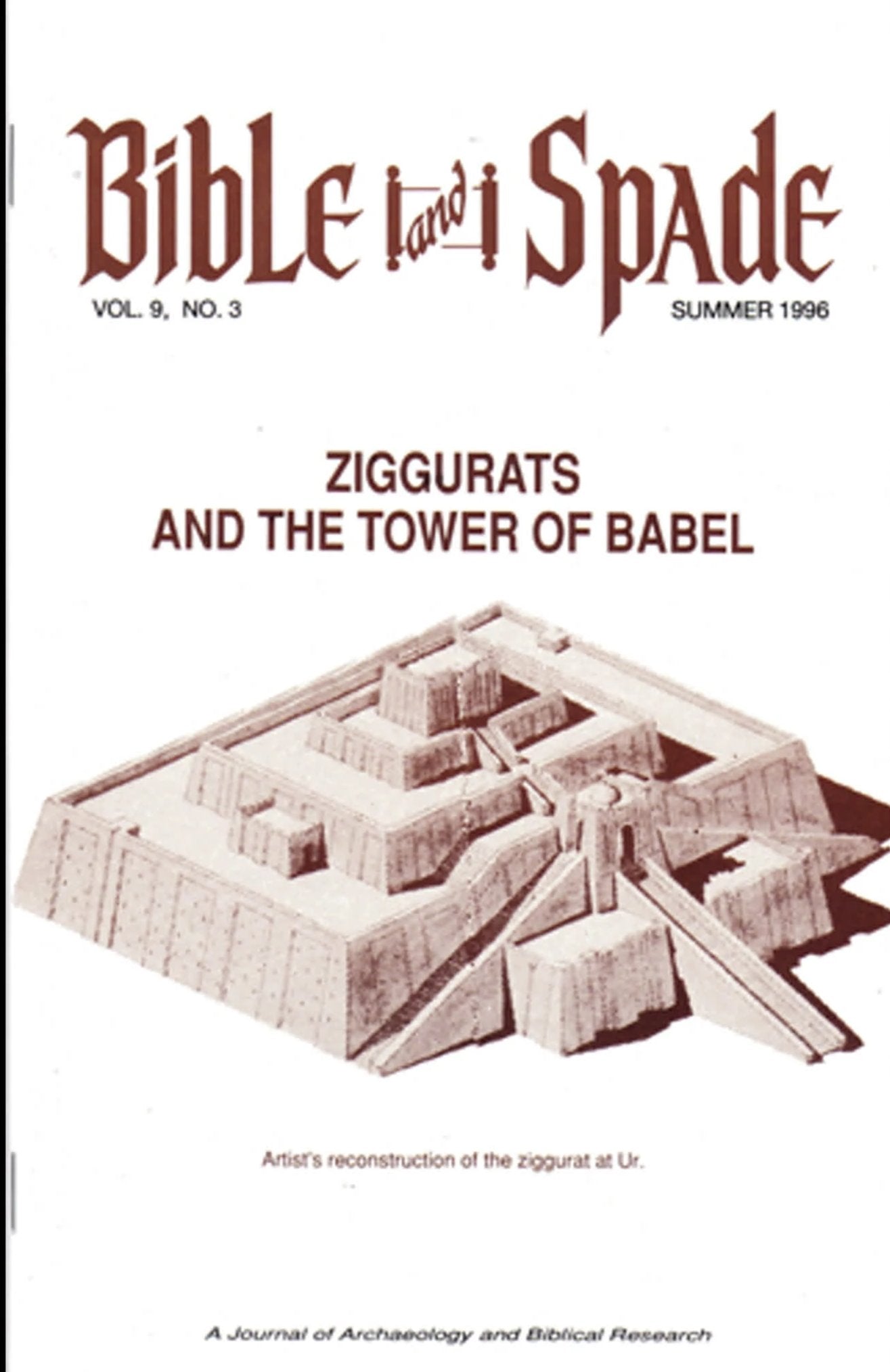 Four issues of BIBLE and SPADE produced in 1996