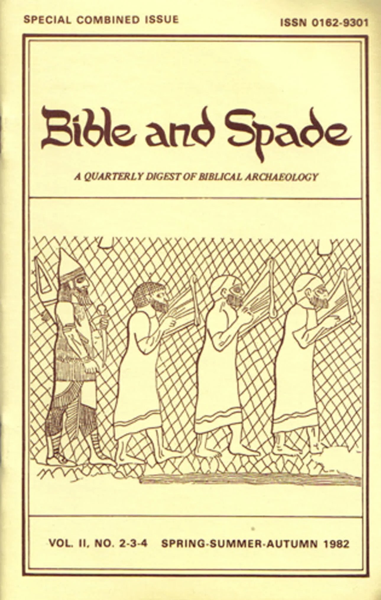 Issues of BIBLE and SPADE produced in 1982
