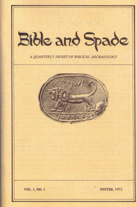 Four issues of BIBLE and SPADE produced in 1972
