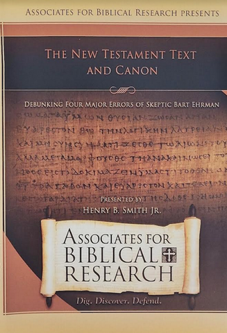 The New Testament and Text Canon DVD